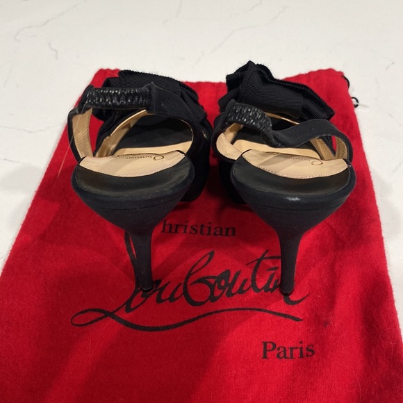 Christian Louboutin Open Toe Pumps - Picture 4 of 13